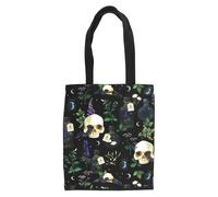 Something Different Women's Venom & Vines Printed Polycotton Tote Bag in Black Something Different Black One Size