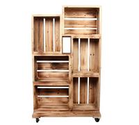 Something Different Wooden Crate Retail Display Stand