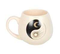Something Different Yin Yang Round MugOne Size Beige/Black SD6591