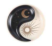 Something Different Yin Yang Trinket Dish Cream/black (One Size)
