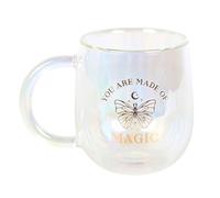 Something Different You are Made of Magic Iridescent Glass Mug (One Size) (Clear)