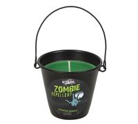 Something Different Zombie Repellent Bucket Scented Candle in Black Something Different Black