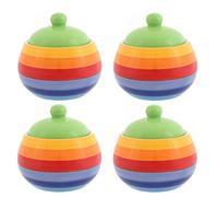 Something DifferentColourful Rainbow Sugar Jug Ethically Sourced