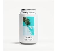 Something & Nothing Cucumber Premium Soda 330ml