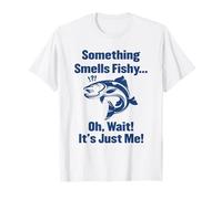 Something Smells Fishy Fishing Shirt, Fishermen Funny Fish T-Shirt