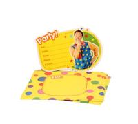 Something Special Mr Tumble Party Ware Invitations Pack of 6