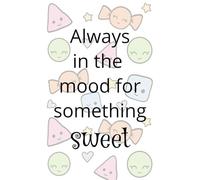 Something Sweet sketchbook | 5" x 8" | 100 blank pages
