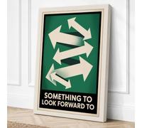 Something to Look Forward To Canvas Wall Art Print 24x16 Inch (61 x 41 cm)