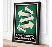 Something to Look Forward To Canvas Wall Art Print 30x20 Inch (76 x 51 cm)
