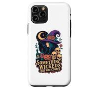 Something Wicked This Way Comes Witch Moon Skulls Case for iPhone 11 Pro