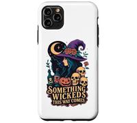 Something Wicked This Way Comes Witch Moon Skulls Case for iPhone 11 Pro Max