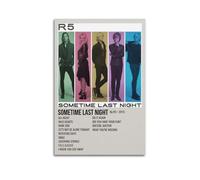 Sometime Last Night by R5 Poster Wall Art Aesthetic Cover Poster Design Painting for Living Room Bed Room 20x30inch(50x75cm) Unframe-style