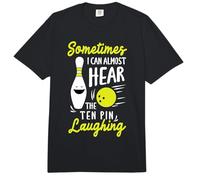 Sometimes I can Almost Hear The Pin Laughing Bowling Bowler Comfort Colors Adult Heavyweight T-Shirt