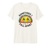 Sometimes I Fall Apart Sarcastic Funny Crying Kawaii Taco Premium T-Shirt