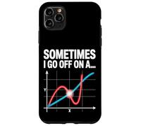 Sometimes I Go Off On a Tangent Math Graph Case for iPhone 11 Pro Max