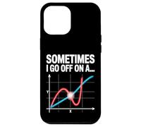Sometimes I Go Off On a Tangent Math Graph Case for iPhone 12 Pro Max