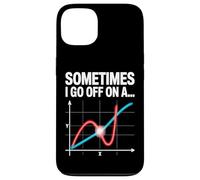 Sometimes I Go Off On a Tangent Math Graph Case for iPhone 13