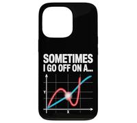 Sometimes I Go Off On a Tangent Math Graph Case for iPhone 13 Pro
