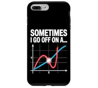 Sometimes I Go Off On a Tangent Math Graph Case for iPhone 7 Plus/8 Plus
