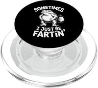 Sometimes I Just Be Fartin Funny Frog Meme PopSockets PopGrip for MagSafe