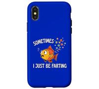 Sometimes I Just Be Farting Fish Bubbles Out the Back Fun Case for iPhone X/XS