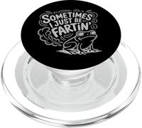 Sometimes I just be Farting Frog PopSockets PopGrip for MagSafe