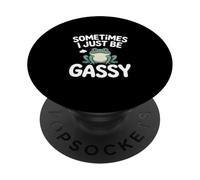 Sometimes I Just Be Gassy Frog Meme PopSockets Adhesive PopGrip