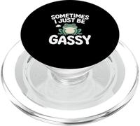 Sometimes I Just Be Gassy Frog Meme PopSockets PopGrip for MagSafe