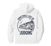 Sometimes I Just Be Judging Funny Barracuda Side Eye Pullover Hoodie
