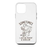 Sometimes I Just Be Pooping Frog Funny Mom Dad Old Birthday Case for iPhone 12 mini
