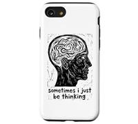 Sometimes I Just Be Thinking Profile Illustration Case for iPhone SE (2020) / 7/8