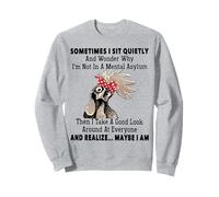 Sometimes I Sit Quietly And Wonder Why I'm Not In A Mental Sweatshirt