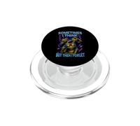 Sometimes I Think Funny Frog Meme Bootleg PopSockets PopGrip for MagSafe