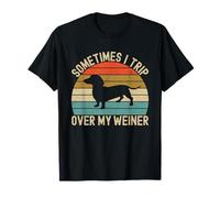 Sometimes I Trip Over My Weiner Dachshund Dad T-Shirt