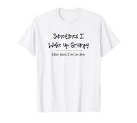 Sometimes I Wake Up Grumpy Other Times Let Her Sleep Dark T-Shirt