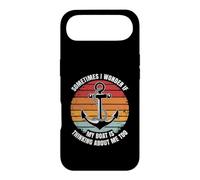 Sometimes I Wonder If My Boat Is Thinking About Me Too Case for iPhone Air