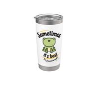 Sometimes It’s Best to Just Leap Stainless Steel Insulated Tumbler