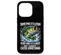 Sometimes It's A Fish Funny Fishing Case for iPhone 13 Pro
