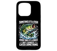 Sometimes It's A Fish Funny Fishing Case for iPhone 15 Pro