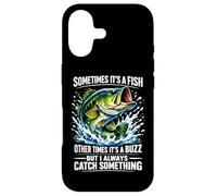 Sometimes It's A Fish Funny Fishing Case for iPhone 17