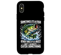 Sometimes It's A Fish Funny Fishing Case for iPhone X/XS