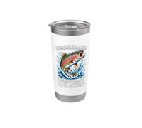 Sometimes It's A Fish Funny Fishing Stainless Steel Insulated Tumbler