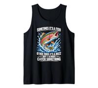 Sometimes It's A Fish Funny Fishing Tank Top