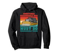 Sometimes Reasonable Men Must Do Unreasonable Things Pullover Hoodie