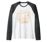 Sometimes We Need Some Dark Times Growth Journey - Raglan Baseball Tee