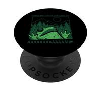 Sometimes You Just Got To AAAAH Frog Funny Camping Camper PopSockets Adhesive PopGrip