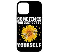 Sometimes You Just Got To Bee Yourself Bee Beehive Sunflower Case for iPhone 12 mini