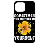 Sometimes You Just Got To Bee Yourself Bee Beehive Sunflower Case for iPhone 16 Pro Max