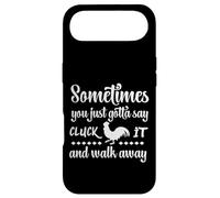 Sometimes You Just Gotta Say Cluck It And Walk Away, Funny Case for iPhone Air