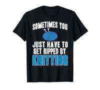 Sometimes You Just Have to Unwind Knitting Yarn Lover T-Shirt